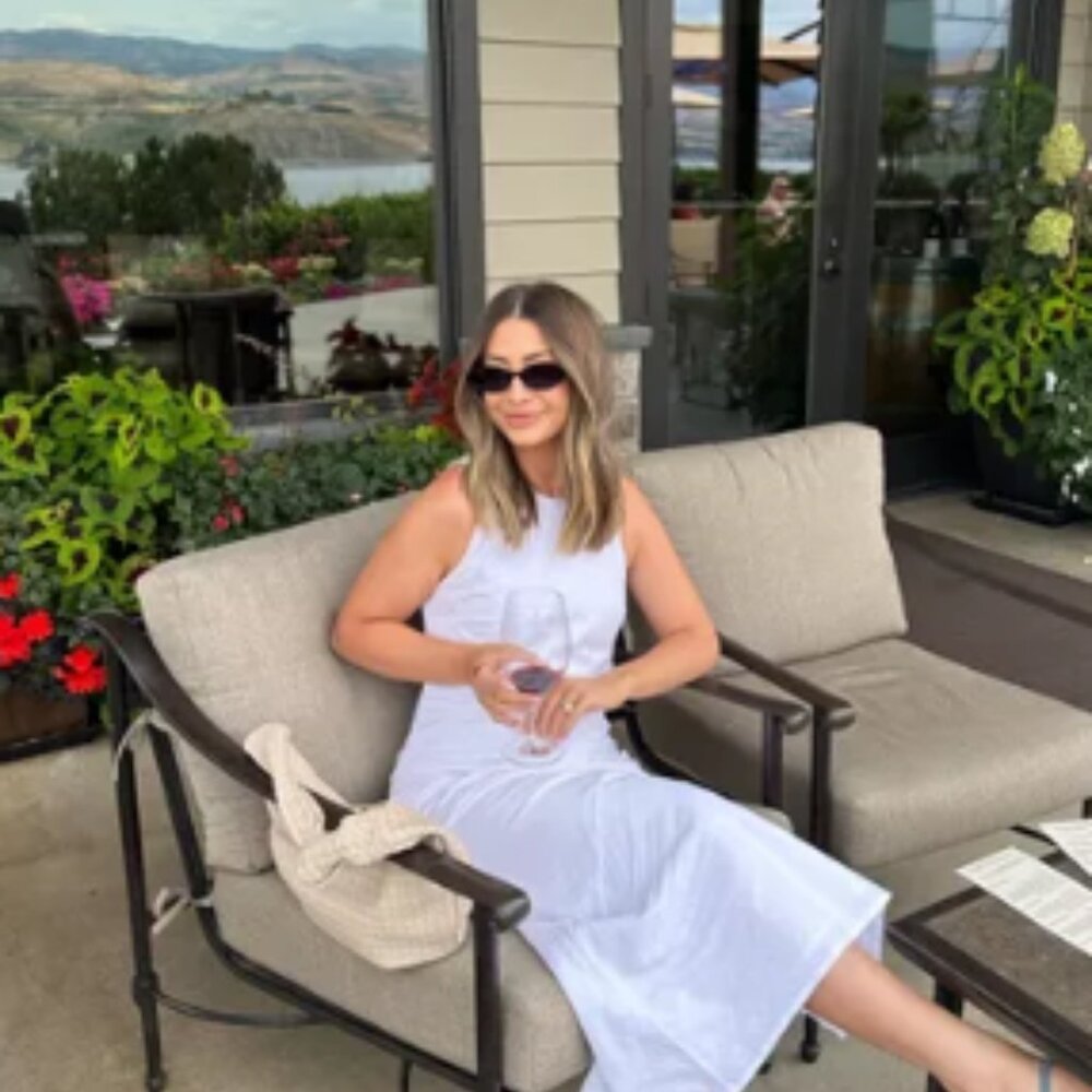 Abercrombie  High-Neck Linen-Blend Maxi Dress